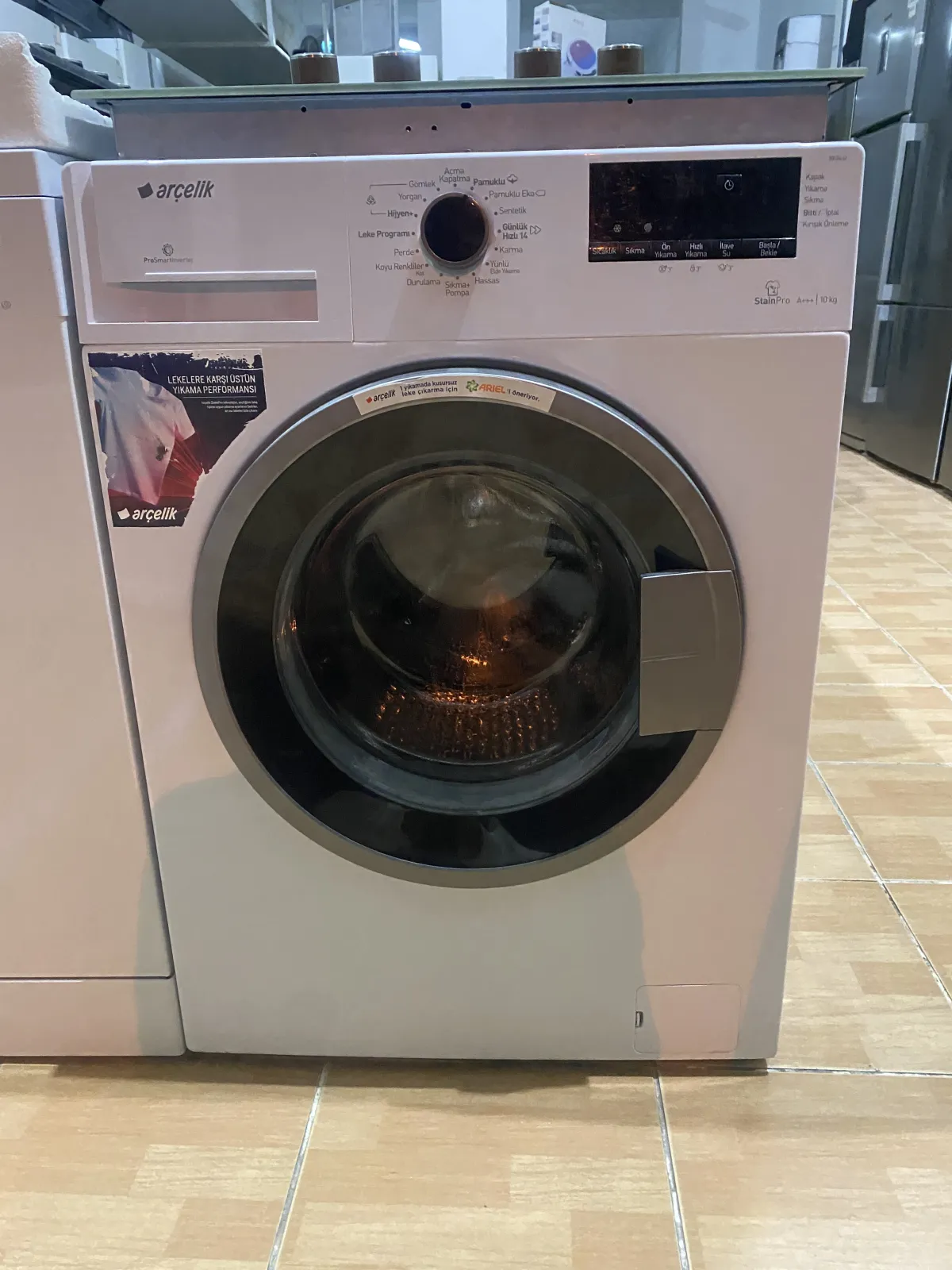 arçelik 10 kg çamaşır makinesi