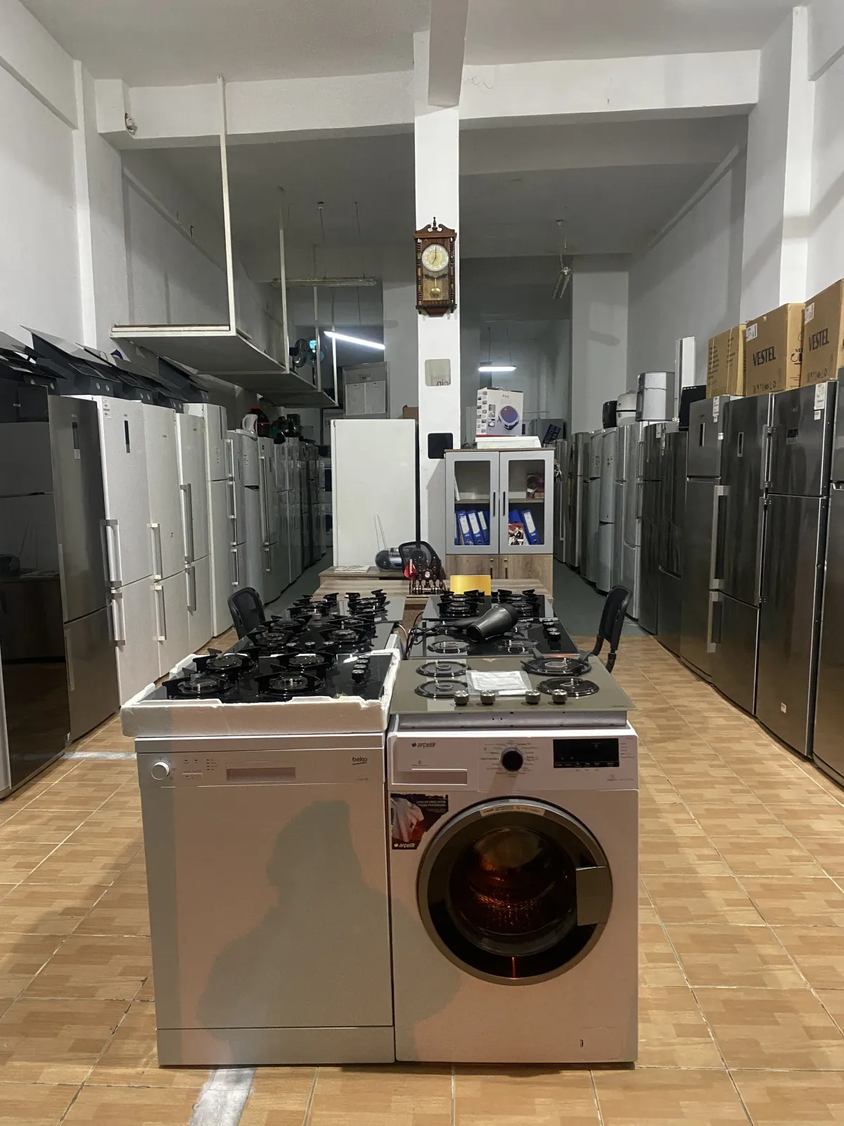 beyaz eşya mağazamız